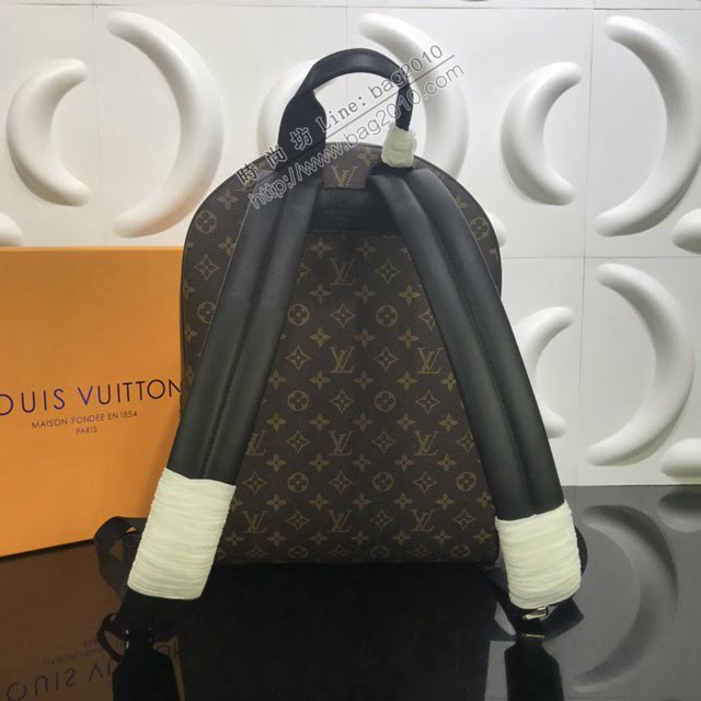 路易威登LV雙肩包 M45349 Josh雙肩包 lv新款男士後背包 lv老花雙肩包  ydh3818